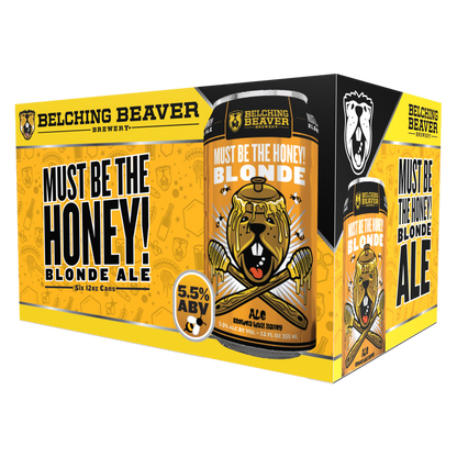 Belching Beaver Me So Honey Ale 6pk 12oz Can 5.5% ABV