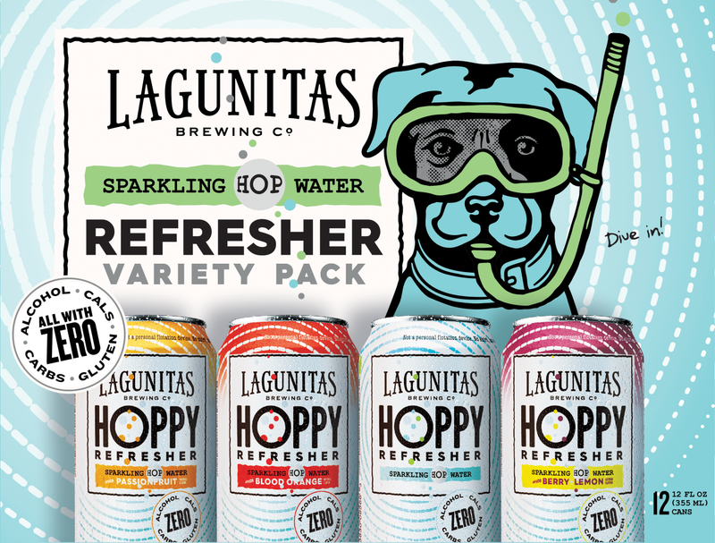 Lagunitas Hoppy Refresher Variety Pack, 12 Pack, 12 fl. oz. Cans