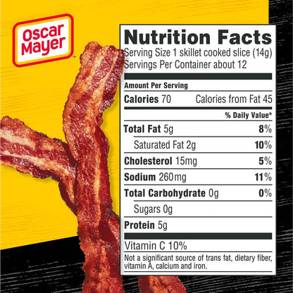 Oscar Mayer Thick Cut Bacon 16 Oz