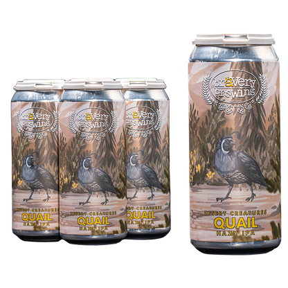 Bravery Brewing Desert Creatures Series - Quail Hazy IPA 4pk 16oz Cans