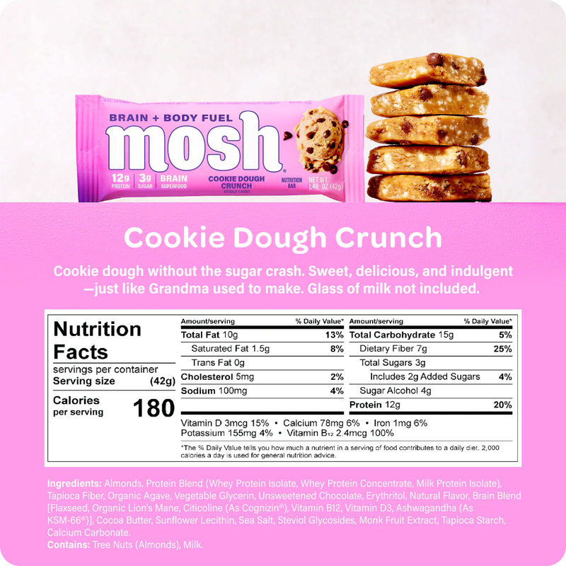 Mosh Cookie Dough Crunch, 1.48oz