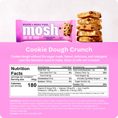 Mosh Cookie Dough Crunch, 1.48oz