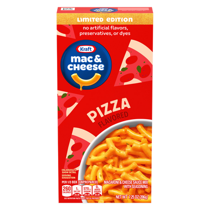 Kraft Pizza Flavored Mac & Cheese 7.25oz