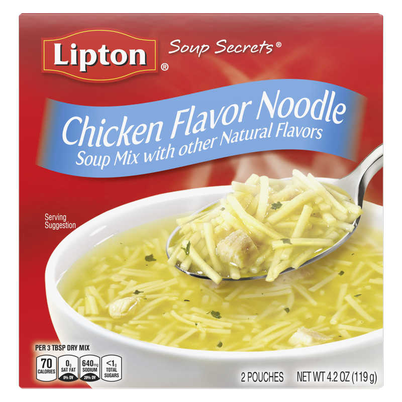 Lipton Instant Soup Mix Chicken Noodle Flavor 4.2 oz