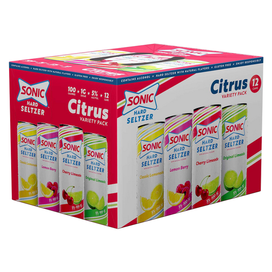 Sonic Citrus Mix Hard Seltzer 12pk 12oz Can 5.0% ABV