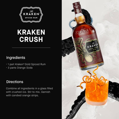Kraken Gold Spiced Rum 750ml (70 proof)