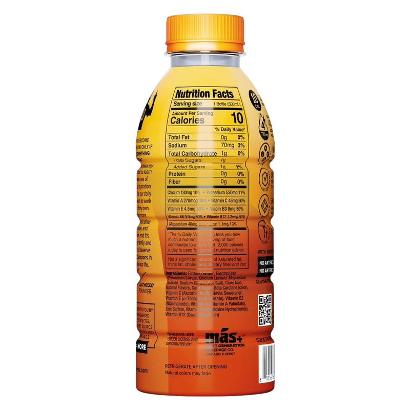 Más+ by Messi Orange D'or 16.9oz Btl