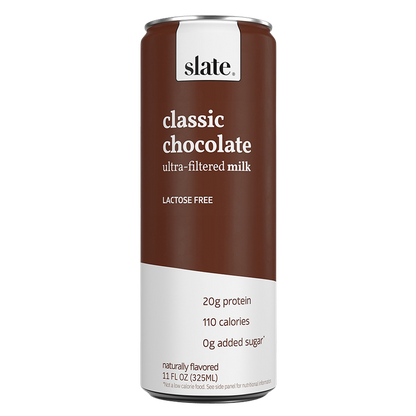 Slate Milk Classic Chocolate Protein Shake 11oz Can
