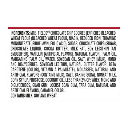 Klondike Mrs. Fields Cookie Ice Cream Sandwich 1ct