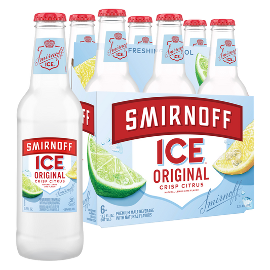 Smirnoff Ice Original 6pk 11.2oz Btl 4.5% ABV