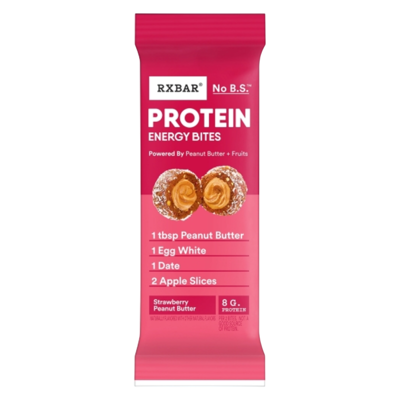 RX Bar Protein Energy Bites Strawberry Peanut Butter, 1.7oz