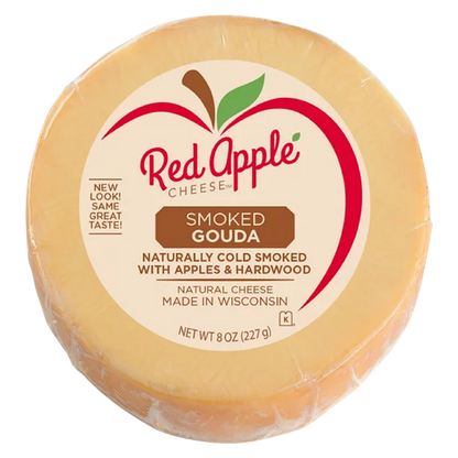 Apple Smoked Gouda Round  - 8oz