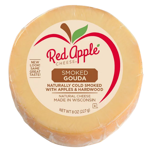 Apple Smoked Gouda Round  - 8oz
