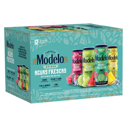 Modelo Spiked Aguas Frescas Variety Pack 12pk 12oz Can 4.5% ABV