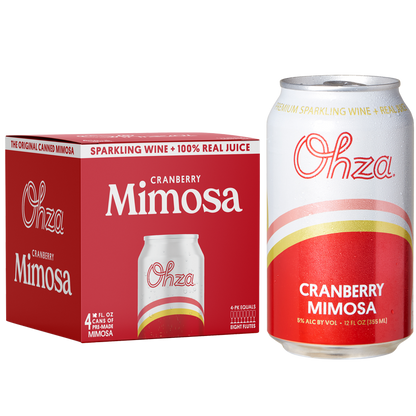 Ohza Cranberry Mimosa 4pk 12oz Can