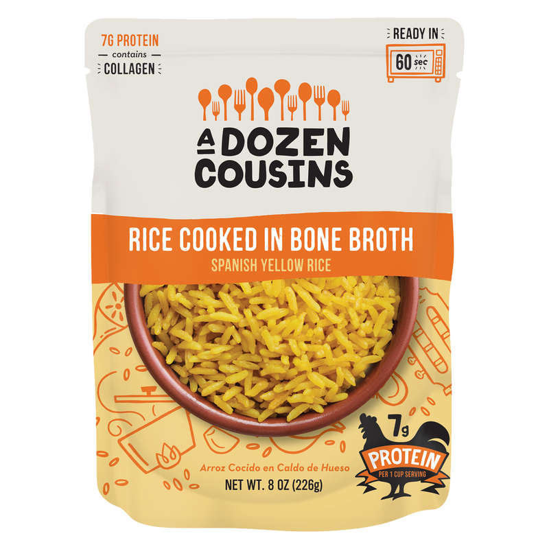A Dozen Cousins Ready-to-Eat Spanish Yellow Rice 8oz