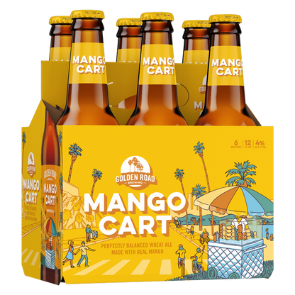 Golden Road Mango Cart 6pk 12oz Bottle 4% ABV