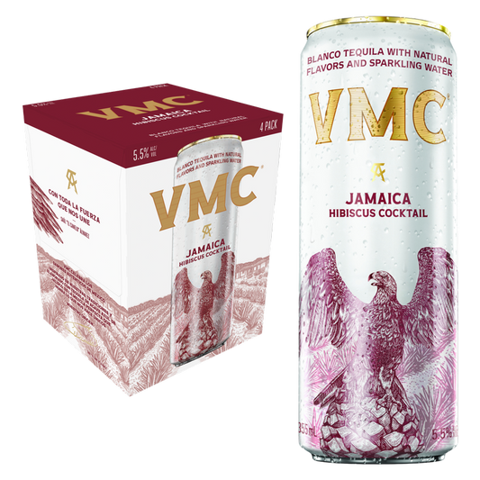 VMC Jamaica Hibiscus Tequila Cocktail 4pk Can 5.5%ABV