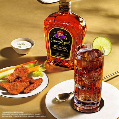 Crown Royal Black Blended Canadian Whisky, 375 mL