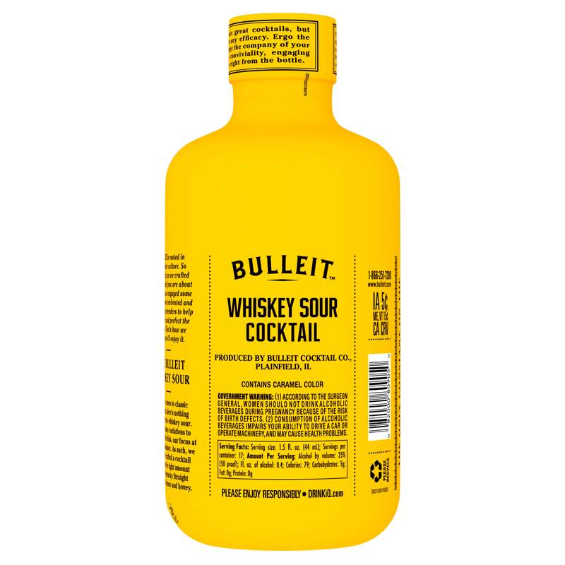 Bulleit Whiskey Sour 750ml