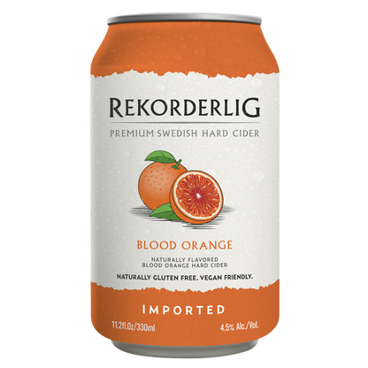 Rekorderlig Blood Orange Cider 4pk 11.2oz Can 4.5% ABV