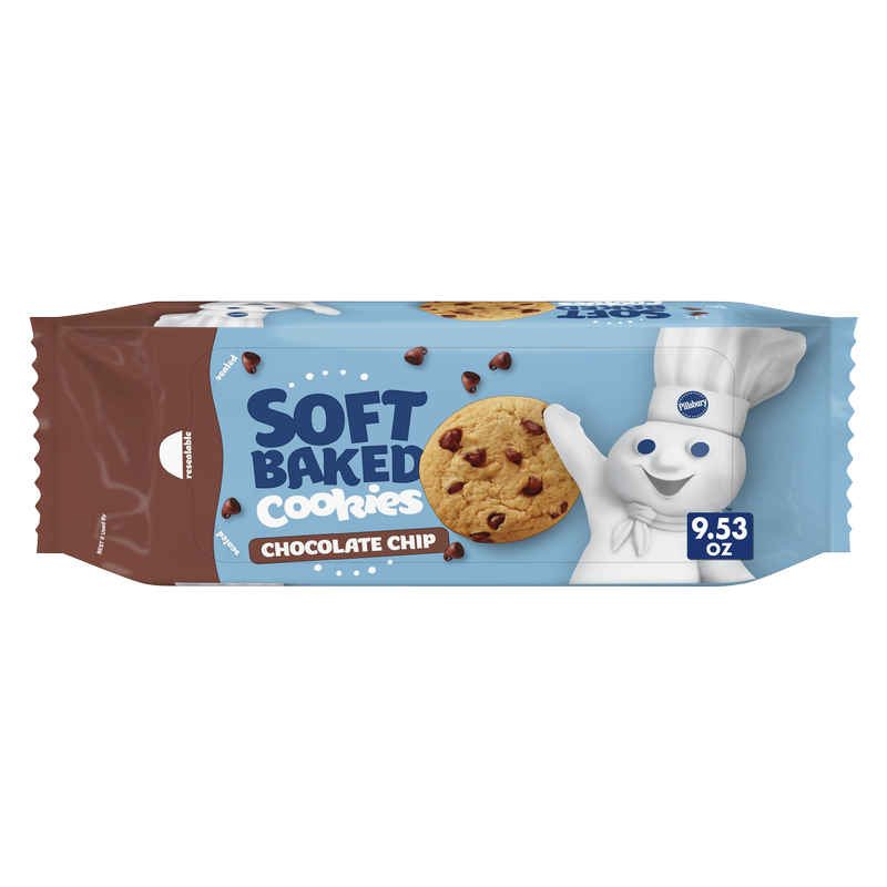 Pillsbury Soft Baked Chocolate Chip Cookies 9.53oz