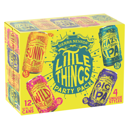 Sierra Nevada Little Things Party Pack 12pk 12oz Can ABV Varies