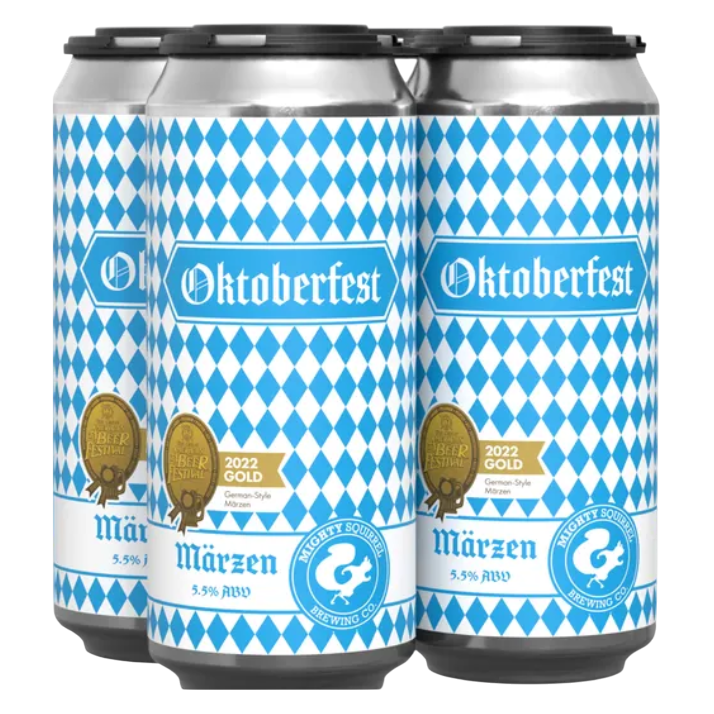 Mighty Squirrel Oktoberfest 16oz 4pk Can 5.5% ABV