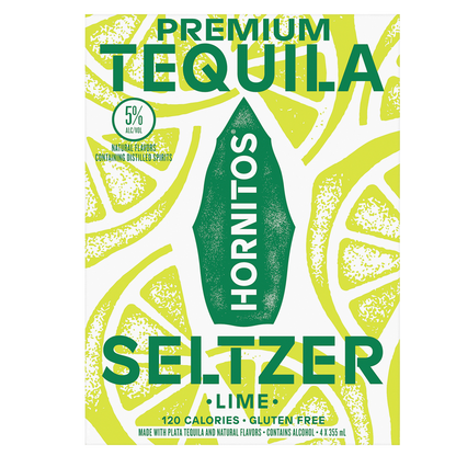 Hornitos Tequila Seltzer Lime 4pk 12oz Can 5.0% ABV