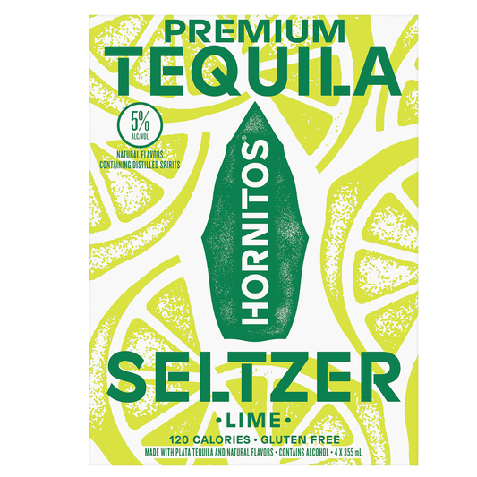 Hornitos Tequila Seltzer Lime 4pk 12oz Can 5.0% ABV