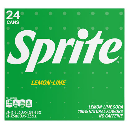 Sprite 24pk 12oz Can