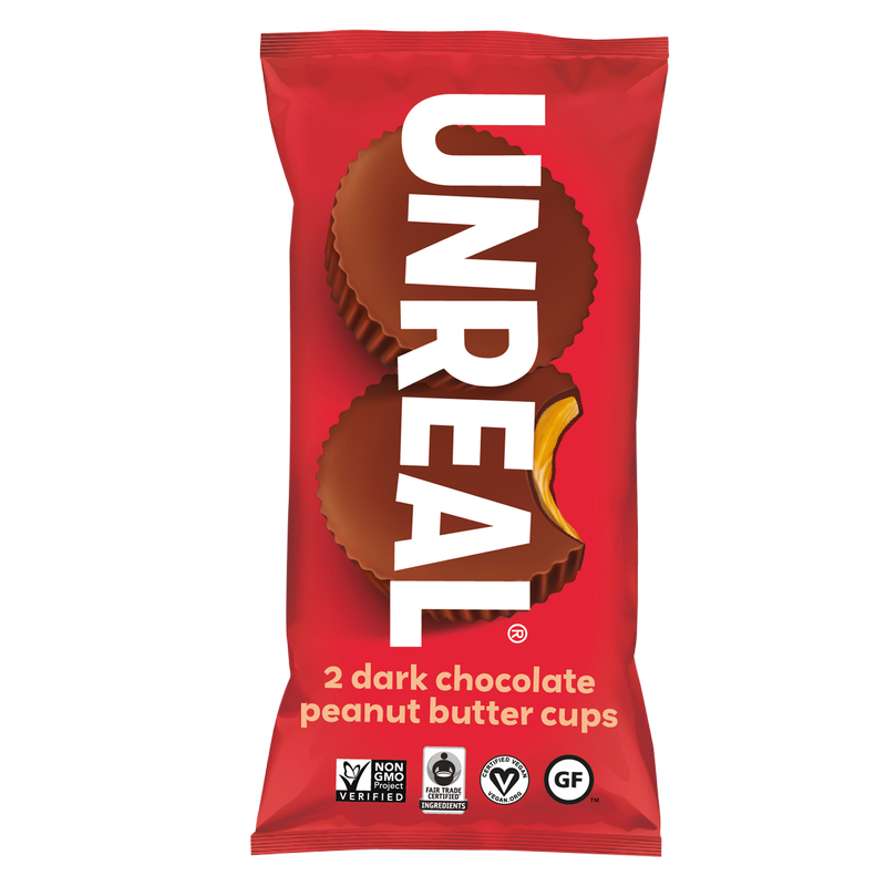 Unreal Dark Chocolate Peanut Butter Cups 1oz