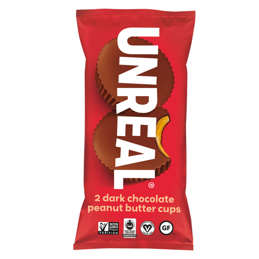 Unreal Dark Chocolate Peanut Butter Cups 1oz
