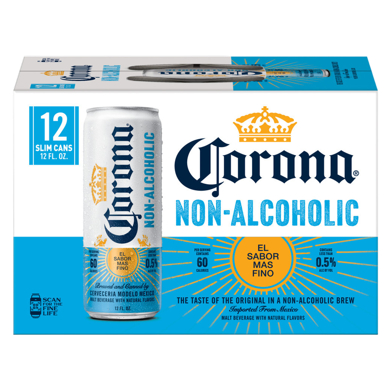 Corona Non-Alcoholic 12pk 12oz Cans