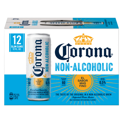 Corona Non-Alcoholic 12pk 12oz Cans