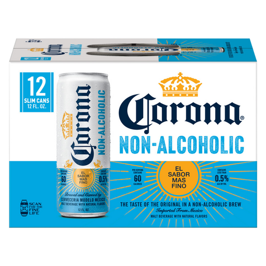 Corona Non-Alcoholic 12pk 12oz Cans