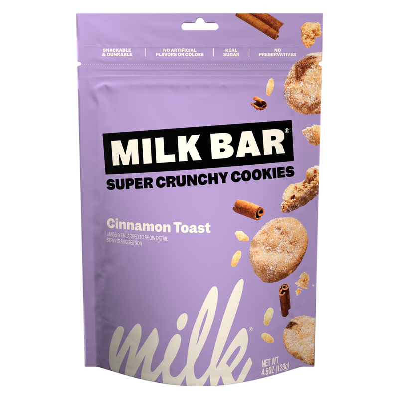 Milk Bar Crunchies Cinnamon Toast Cookies 4.5oz