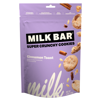 Milk Bar Crunchies Cinnamon Toast Cookies 4.5oz