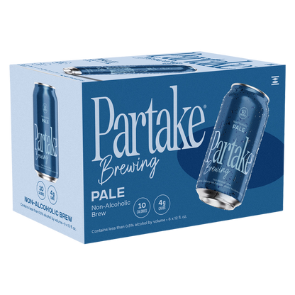 Partake Brewing Pale Ale Non-Alcoholic 6pk 12oz Can 0.5% ABV