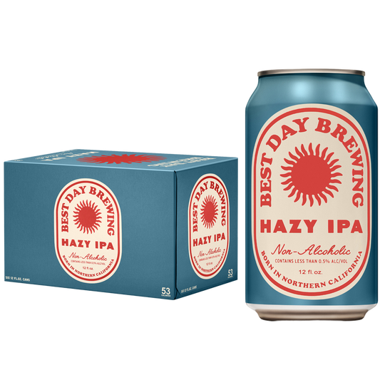 Best Day Hazy IPA Non-Alcoholic 6pk 12oz Can 0.0% ABV