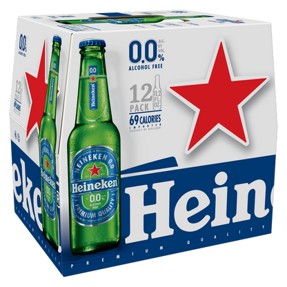 Heineken 0.0 N/A 12pk 11.2oz Bottle