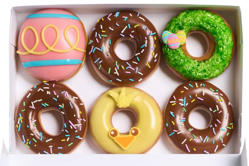 Krispy Kreme® Assorted Easter Doughnuts - 6ct