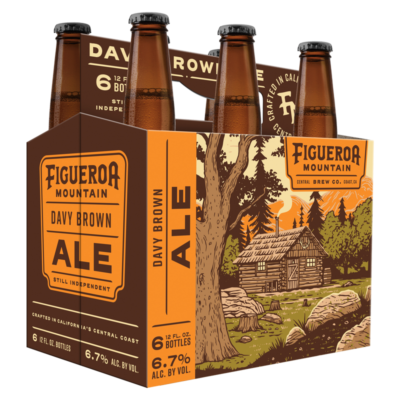 Figueroa Mountain Davy Brown Ale 6pk 12oz Btl
