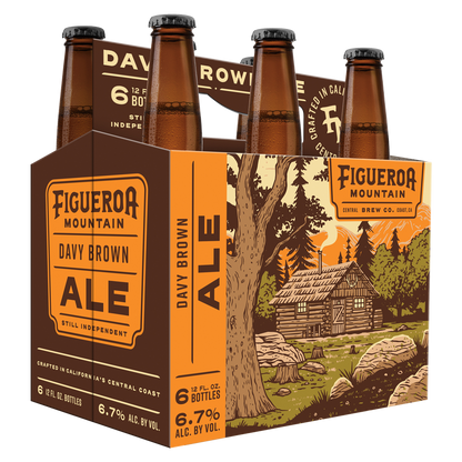 Figueroa Mountain Davy Brown Ale 6pk 12oz Btl