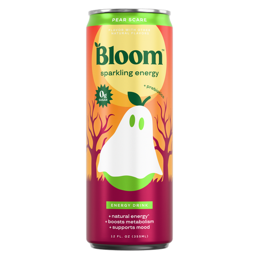 Bloom Sparkling Energy Pear Scare 12oz Can