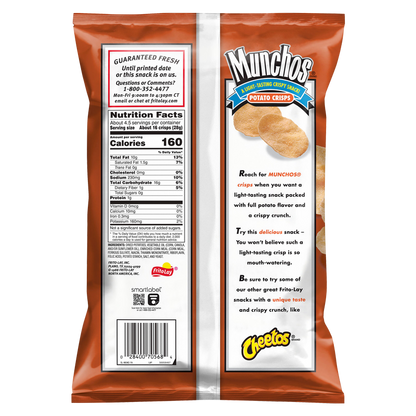 Munchos Potato Chips 4.25oz
