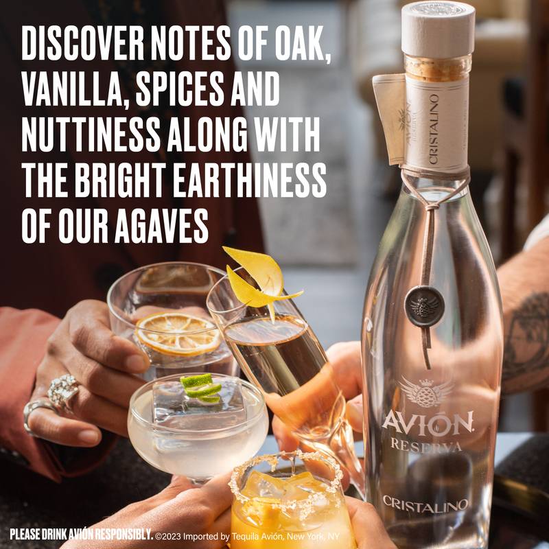 Avion Cristalino Tequila 750ml (80 Proof)