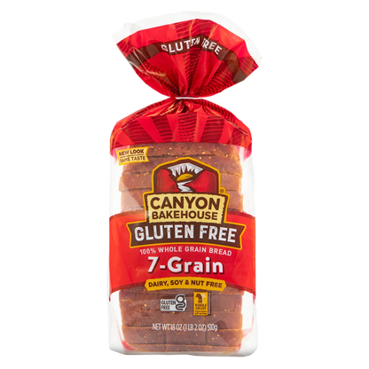 Canyon Bakehouse Frozen Gluten Free 7 Grain Bread - 18oz