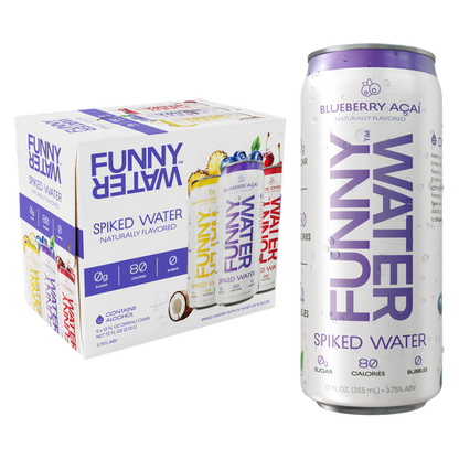 Funny Water Vibrant Fruit 6pk 12oz