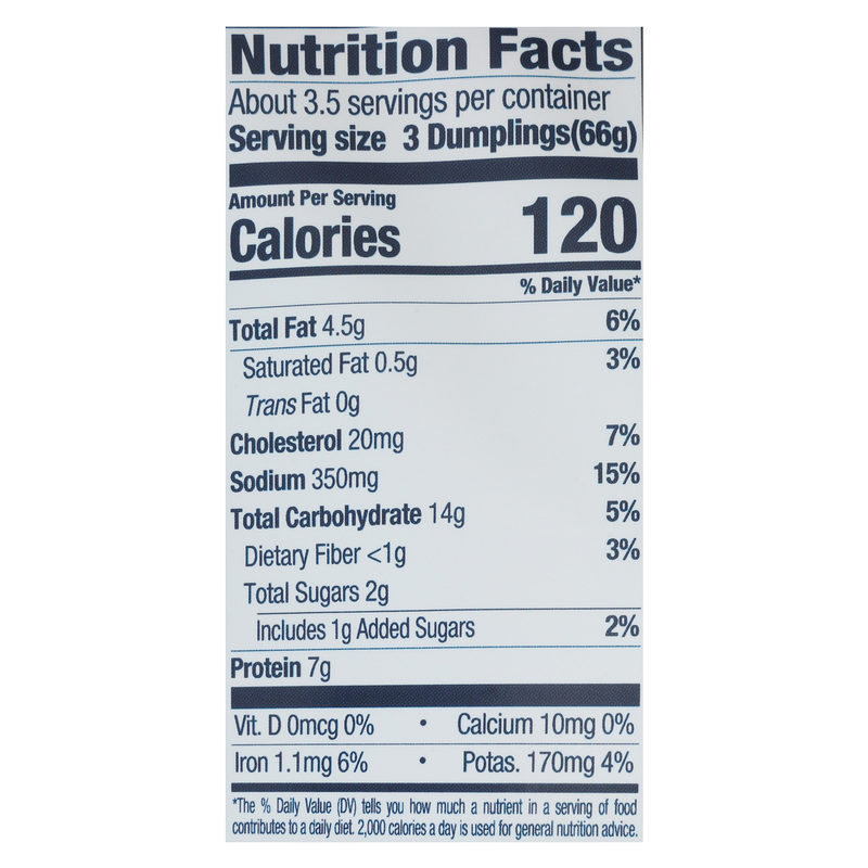 Laoban Dumplings Ginger Chicken Frozen Dumplings 8oz